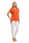 Блуза "Олси" 1707012S ОЛСИ (Оранжевый)